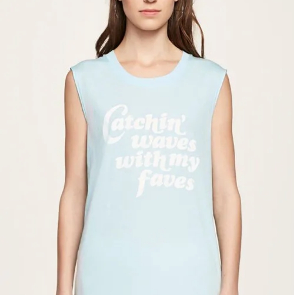 Rebecca Minkoff muscle tee , NWT,L